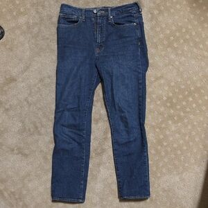 GAP Women's High Rise Jeans - Dark Blue